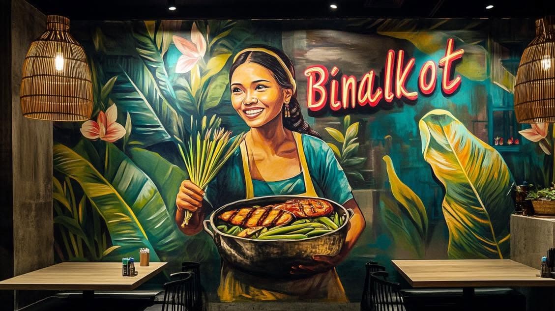 Binalkot — Filipino kitchen mural