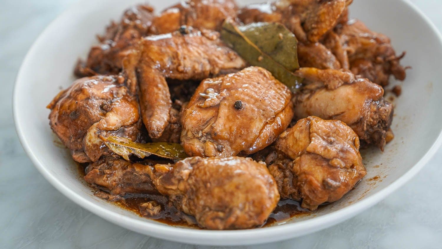 Chicken Adobo Rice Meal